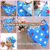 Custom Wholesale Multifunctional Bandana Dog Print Triangle Scarf