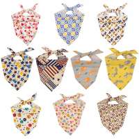 Factory Supply Pretty Cheap Triangular Dog Scarf wholesale Pet collar medallion bandana